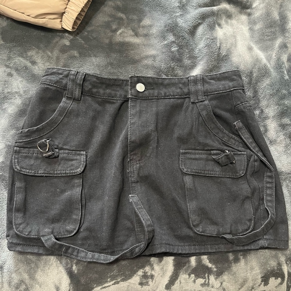 Mini Jean shirt black